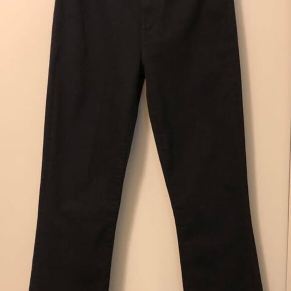 MOTHER The Hustler Ankle Jeans - Black, Size 26 - New Without Tags - Picture 2 of 5